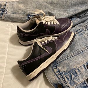 Nike Dunk Low Purple Black